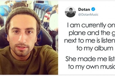 Girl Does Not Realize She’s Sitting Next To The Guy Whose Music She’s Listening To, And It Escalates Hilariously