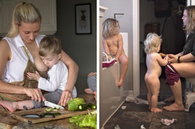 These 20 Photos Will Show You How Motherhood Really Looks Like, With All The Ups And Downs