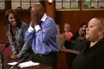 A Touching Moment Happens In Courtroom, When Judge Judy Lets Stolen Dog Find Its Real Owner